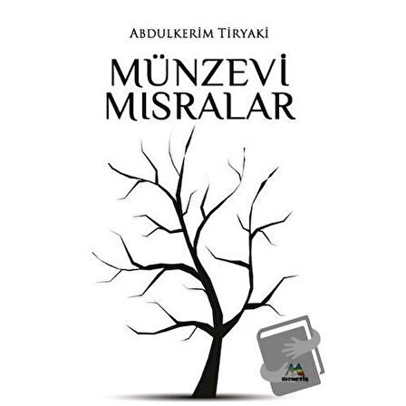 Münzevi Mısralar / Meneviş Yayınları / Abdulkerim Tiryaki