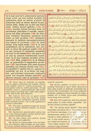 Kur'an-ı Kerim Meali ve Türkçe Okunuşu (Üçlü, Orta Boy, Bilgisayar Hatlı, Kod: 006)