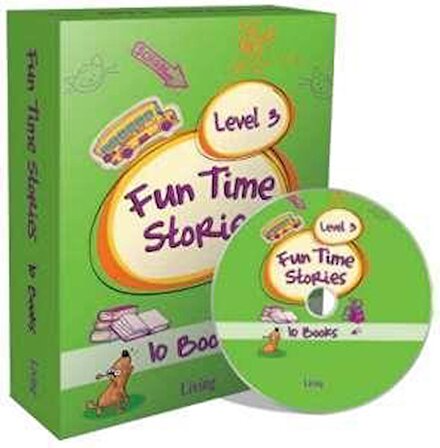 Living - Fun Time Stories Level-3 Hikaye Seti - 10 Kitap