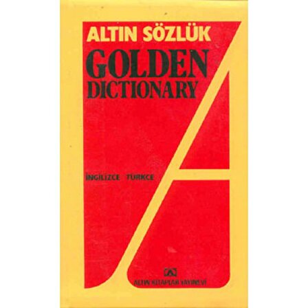 Altın - Golden Dictionary İngilizce Sözlük