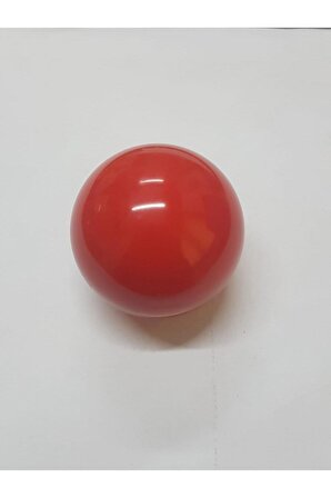 Tekli Kırmızı Renk Üç Top Bilardo Topu 61,5 mm