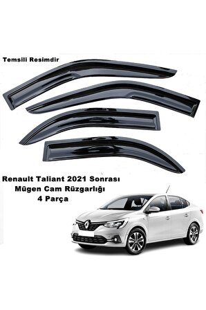 Renault Taliant Mügen Cam Rüzgarlığı 2021 Sonrası Kasalar 4 Lü Set Mügen Cam Rüzgarlığı -