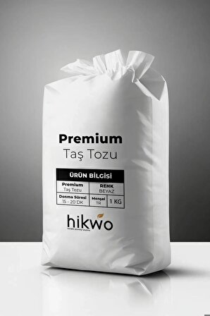 Premium Taş Tozu Vazo – Hızlı Donan Profesyonel Taş Tozu – Saksı Harcı Üretim Tozu Hobi Harcı 1 KG