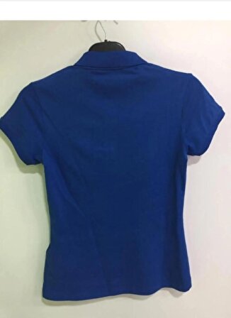 Umbro Vf 0033 Sax Mavi Polo Yaka  Kadın T-shirt