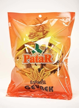 Patar Atıştırmalık Üzümlü Gevrek 200 Gr