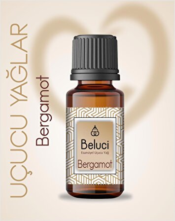 Beluci Bergamot Doğal Uçucu Yağ, Buhurdanlık Yağ, Uçucu Yağı, Oda Kokusu, Esansiyel Yağ 10 Ml