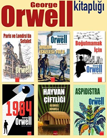 George Orwell Seti 6 Kitap