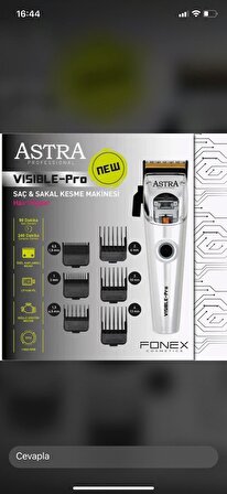 Astra Visible-Pro HC-999A Profesyonel Saç & Sakal Kesme Makinesi