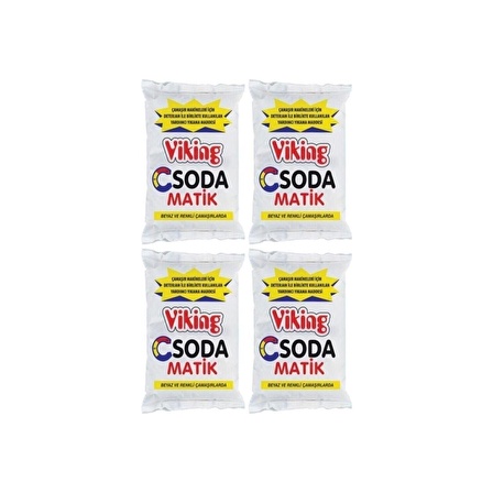 Viking Toz Soda Matik 500 gr 4 Adet