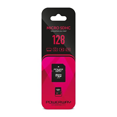 128 Gb Microsd Hafıza Kartı Ve Adaptör