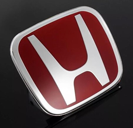 Honda civic fc5 ön panjur logosu arması kırmızı logo