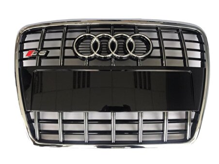 Audi a6 s6 ön panjur ızgara 2004 / 2011 krom siyah.