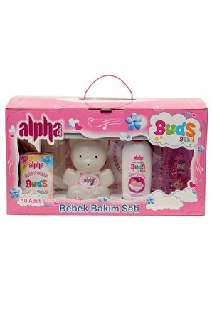 Alpha Buds Baby Bebek Bakım Seti Kit