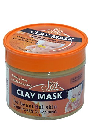 Sea Breeze Clay Mask Beaching & Whitening Skin 400ml