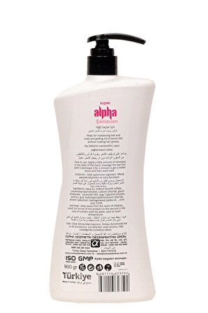 Super Alpha Yağlı Saçlar İçin Şampuan Jojoba Yağı 900gr