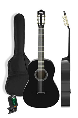 Midex CG-34BK-PAK Kaliteli 34 İnç 1/2 Juniur Çocuk Gitarı Seti 4-8 Yaş Arası (Tuner Çanta Capo Askı Nota Sticker Pena Metod)