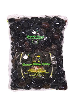 Gemlik Tipi Doğal Siyah Zeytin 1000 Gr