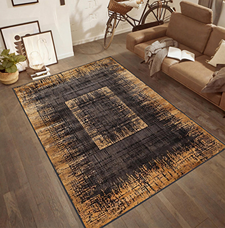 Dijital Baskı Yıkanabilir Kaymaz Taban Salon Halısı Ve Yolluk RVG0667