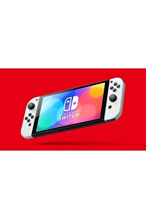Nintendo Switch Oled Oyun Konsolu siyah beyaz