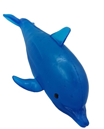 Yumuşak Fışkıran Yunus Balığı Stres Oyuncak Shark Dolphin Beads Yunus