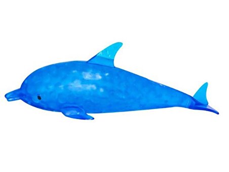 Yumuşak Fışkıran Yunus Balığı Stres Oyuncak Shark Dolphin Beads Yunus