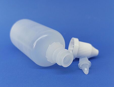 10 Adet 50 Ml Boş Plastik Numune-likit-kolonya-parfüm-sıvı-göz damlası-deney Şişesi damla uçlu 50 cc Kırılır Kapak şişe