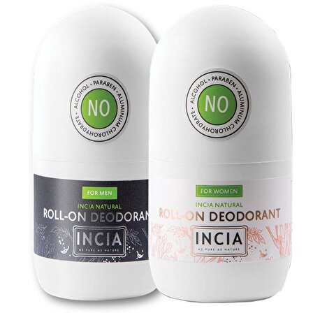 Incia Antiperspirant Ter Önleyici Leke Yapmayan Roll-On Deodorant 