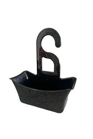 Hook Çok Amaçlı Duş Banyo Sepeti Organizer - Siyah---TP583GR