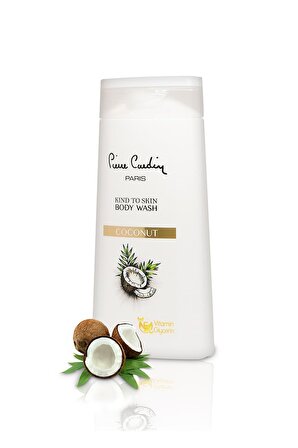 Pierre Cardin Kind To Skin Hindistan Cevizi Aromalı Canlandırıcı Tüm Ciltler İçin Duş Jeli 250 ml