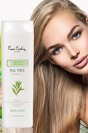 Pierre Cardin Tüm Saçlar İçin Kepek Önleyici Çay Ağaçlı Şampuan 360 ml
