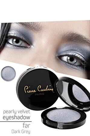 Pierre Cardin Pearly Velvet Eyeshadow - Göz Farı - Dark Grey