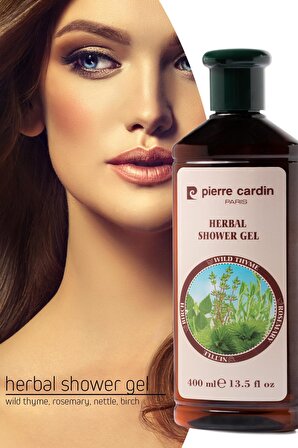 Pierre Cardin Herbal Tüm Ciltler İçin Duş Jeli 400 ml