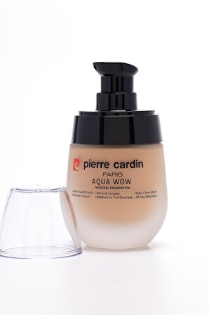 Pierre Cardin Aqua Wow Mineralli Su Bazlı Fondöten Tan Skin with Beige Warm