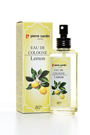 Pierre Cardin Limon Kolonyası 80 Derece Cam Şişe 100 ml