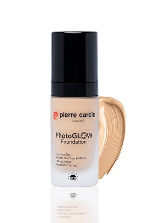 Pierre Cardin Photoglow Aydınlık Veren Fondöten Tan Skin with Beige Warm