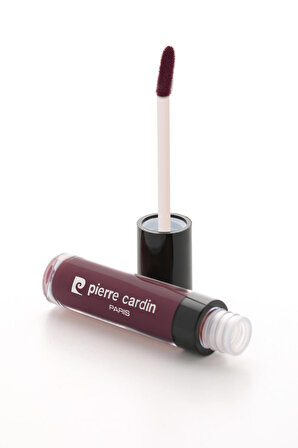 Pierre Cardin Staylong Lipcolor-Kissproof – Uzun Süre Kalıcı Lipgloss-Bordo 5 ml 334