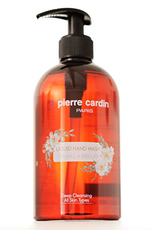 Pierre Cardin Liquid Hand Wash 480 ml – Vanilla Brulee- Sıvı Sabun - Vanilya Brulee