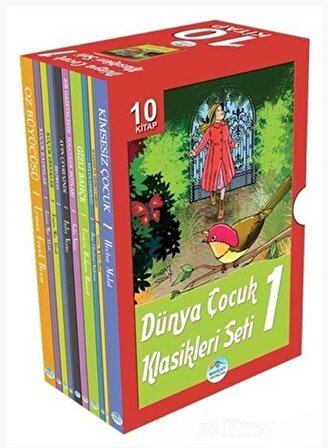 Dünya Çocuk Klasikleri 10 Kitap Seti -1 Maviçatı Yayınları
