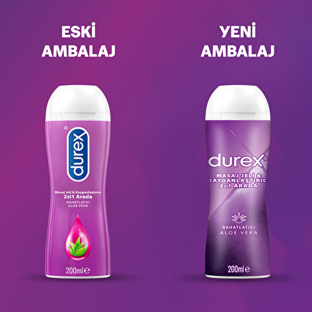 Durex Play Masaj Jeli ve Kayganlaştırıcı Aloe Veralı 200 Ml