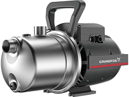 Grundfos JP 5-48 1,39kW Paslanmaz Çelik Gövdeli Kendinden Emişli Jet Hidrofor