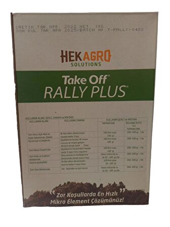 Hekagro Take Off Rally Plus 1 Kg