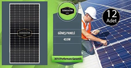 ON GRİD 5 kW kVA  Monofaze Solar Güneş Paneli Paket Sistemi On Grid Paket Sistem