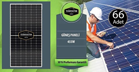 ON GRİD 30 kW kVA  Trifaze Solar Güneş Paneli Paket Sistemi On Grid Paket Sistem