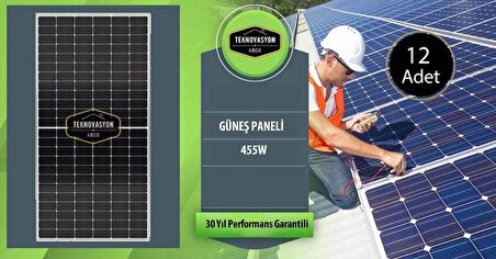 ON GRİD  Öztüketim 5 kW kVA Trifaze Solar Güneş Paneli Paket Sistemi Hybrid Solar Paket Sistemi