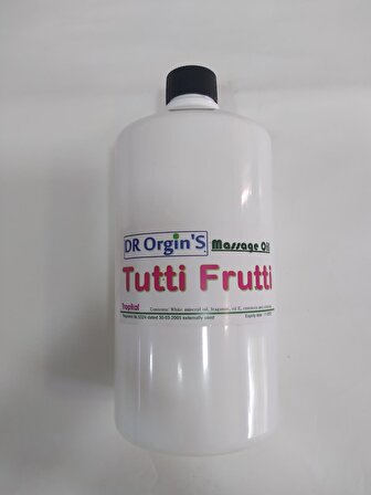 DR Orgin's Masaj Yağı Tuttu-Frutti 1 litre