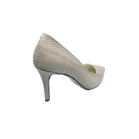 Janestt Kadın Deri Klasik Topuklu Ayakkabı 108-134-2-N11