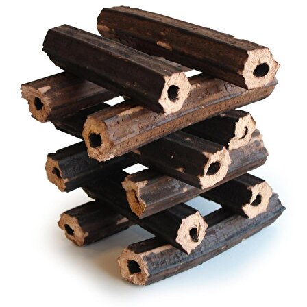 Briket Şömine Odunu 10 Kg -Yüksek Kalorili - Tamamen Doğal