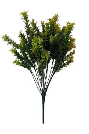 45 Cm Büyük Boy Yeşil Renk Yapay Çiçek Bitki Saksı Demeti Dikey Bahçe Aranjman Malzemesi