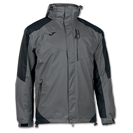 Joma Invictus Parka Grey Black Erkek Günlük Mont 100205,151 Gri