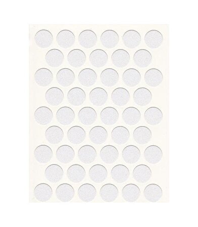 Yapışkanlı Vida Tapası (Beyaz) 10 mm